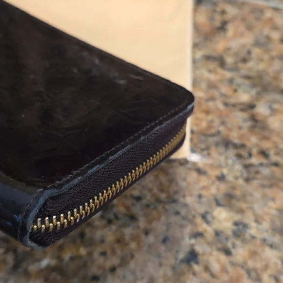 Louis Vuitton Dark Purple Vernis Zippy Wallet - Picture 10 of 17
